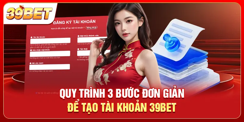 Quy trình 3 bước rút tiền đơn giản tại nhà cái 39bet